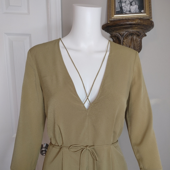 THE FIFTH LABEL MAVERICK PLAYSUIT, KHAKI S - Picture 5 of 13